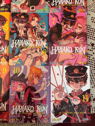 Hanako-Kun tomos del 0 al 11 en español.