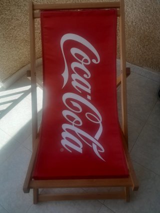 Hamaca Coca-Cola Plegable Regulable