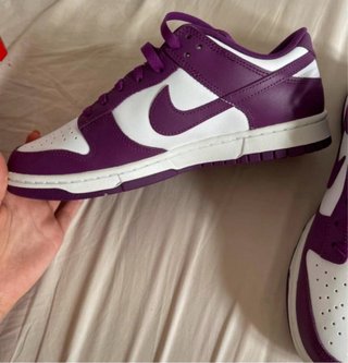 Nike Dunk Low Morado y Blanco Talla [Talla]