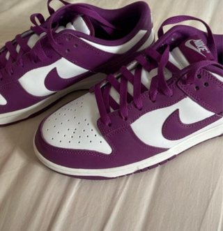 Nike Dunk Low Morado y Blanco Talla [Talla]