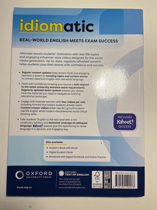 PACK!!! Idiomatic 2 Student's Book and Workbook