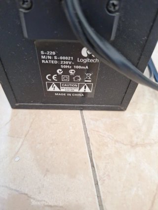 Altavoces Logitech Negros