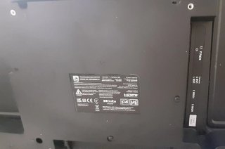 Televisión SmartTV Philips Negra