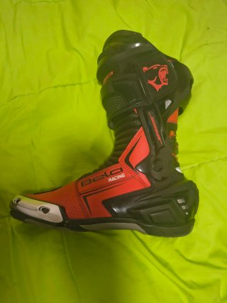 Botas de Moto Bela Racing Rojas talla 43