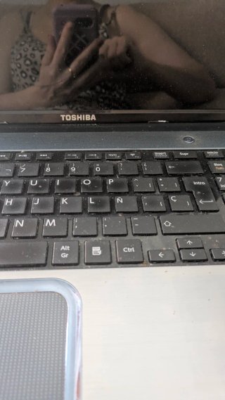 Portátil Toshiba para piezas