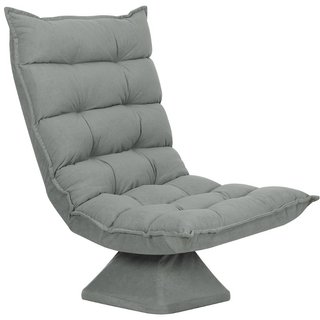 Poltrona Relax Girevole 360° con Schienale Regolab
