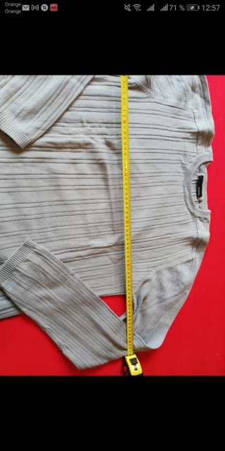 Jersey Conwell cuello redondo gris talla L