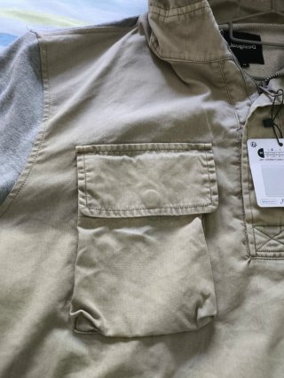Sudadera Híbrida Desigual Talla M