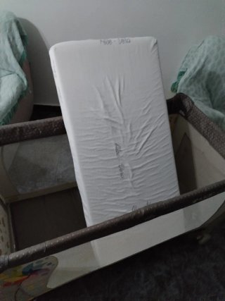 Cuna de viaje plegable con colchon