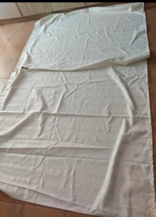 Cortinas blancas nuevas 2 unidades