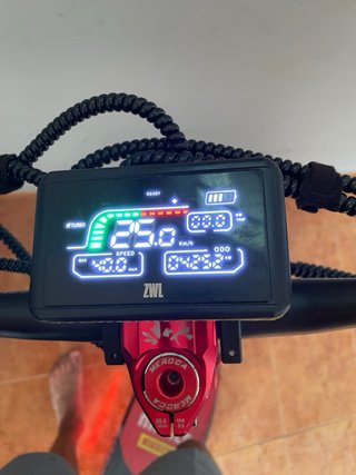Patinete Eléctrico Zwheel zrino duo max DGT