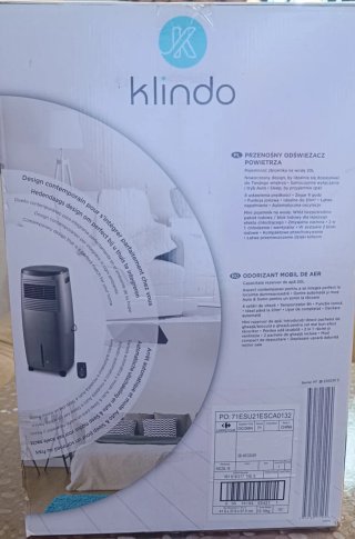 Enfriador de Aire Móvil Klindo