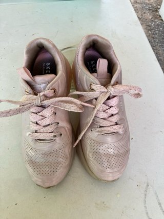 Zapatillas Skechers Niña Rosa Talla 30