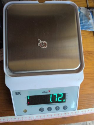 Colgante Pies Plata 925