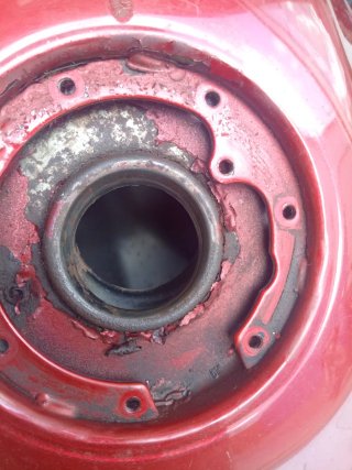Depósito Gasolina Kawasaki ZZR 600 Rojo