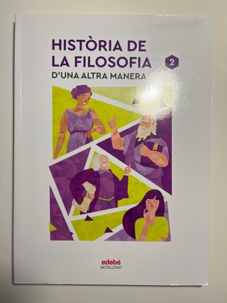 Història de la filosofia segon curs de batxillerat