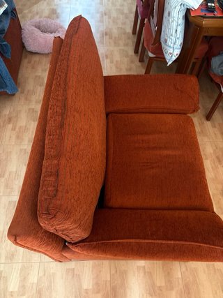 Sofá 2 plazas y 2 sillones amplios