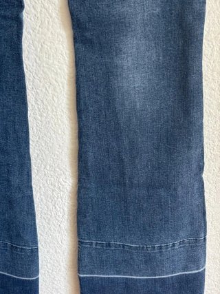 Pantalón campana vaquero Suite Blanco Talla M