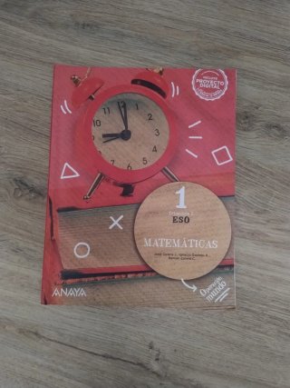 Matemáticas 1 ESO, los tres libros