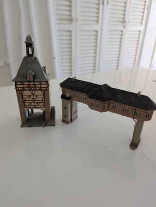 Lote maquetas edificios