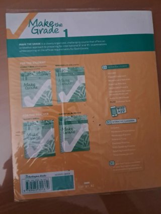 Make the Grade Workbook. Bachillerato 1