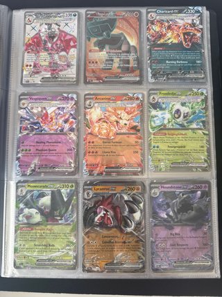 Collezione di carte Pokémon quasi completa