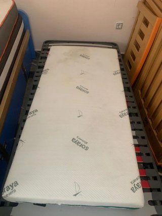 Cuna de madera para bebé 120x70