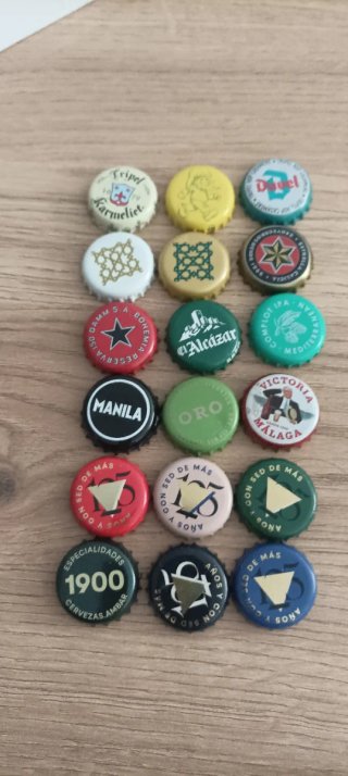 Chapas de Cerveza Colección Varias Marcas
