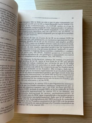 Introduccíon al Derecho de la Unión Europea