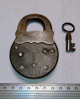 Candado DRGM E. Tolley Victor Lever con llave