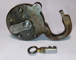 Candado DRGM E. Tolley Victor Lever con llave