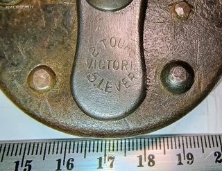 Candado DRGM E. Tolley Victor Lever con llave