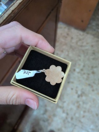 Colgante Flor Plata Mamá te quiero