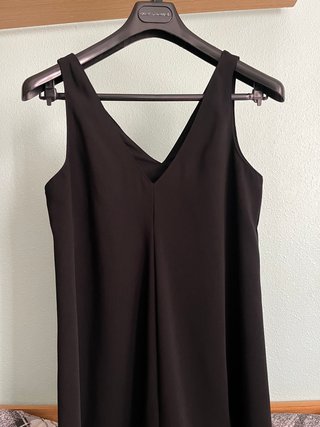 Vestido Negro Zara Talla S