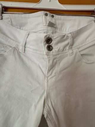 Pantalón blanco talla S