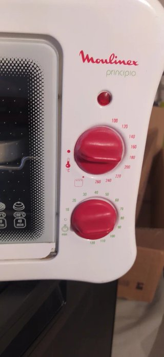 Horno Moulinex Blanco modelo Principio.