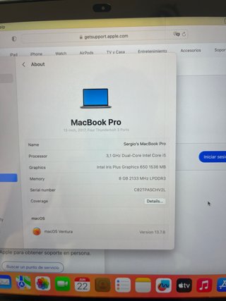 MacBook Pro 13" 2017