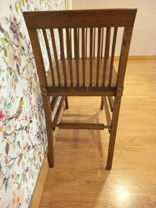 Banqueta descalzador madera restaurada