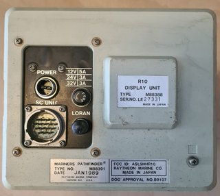 Pantalla Radar Raytheon R-10