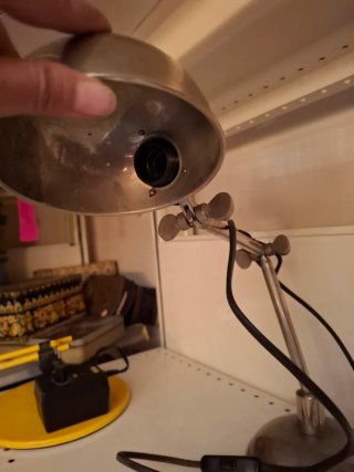 Flexo antiguo metal y plástico