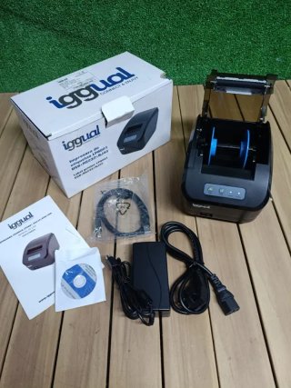 Impresora Etiquetas Iggual LP8001 USB+RS232+RJ45