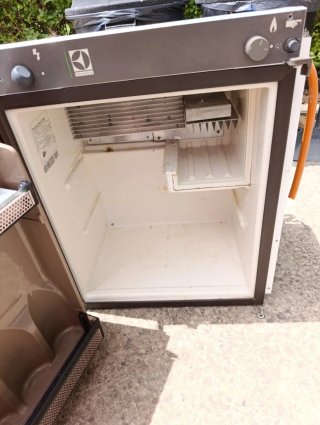 Frigorífico de gas Electrolux caranava