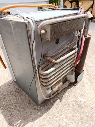 Frigorífico de gas Electrolux caranava