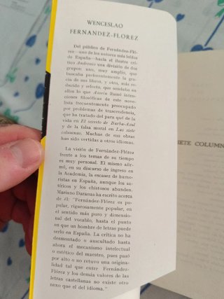 Las siete columnas -wenceslao Fernández Flórez