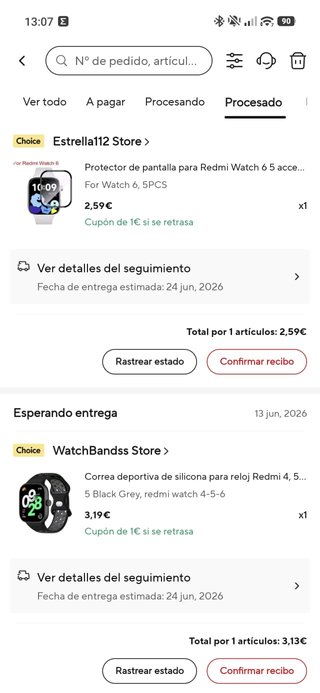 Xiaomi Redmi Watch 6 Negro