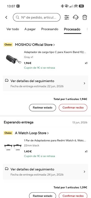 Xiaomi Redmi Watch 6 Negro