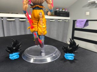 Figura Goku Ultra Instinto Dragon Ball Super 32cm