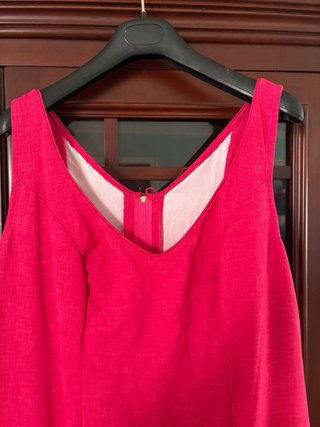 Traje de gitana rosa con volantes