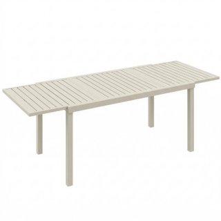 Outsunny Tavolo da Giardino Allungabile in Allumin