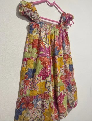 Vestido niña estampado floral